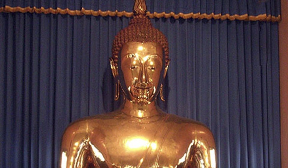 Bangkok, viajes a Tailandia, Buda de oro macizo en Wat Traimit - Viajes Ikertanoa
