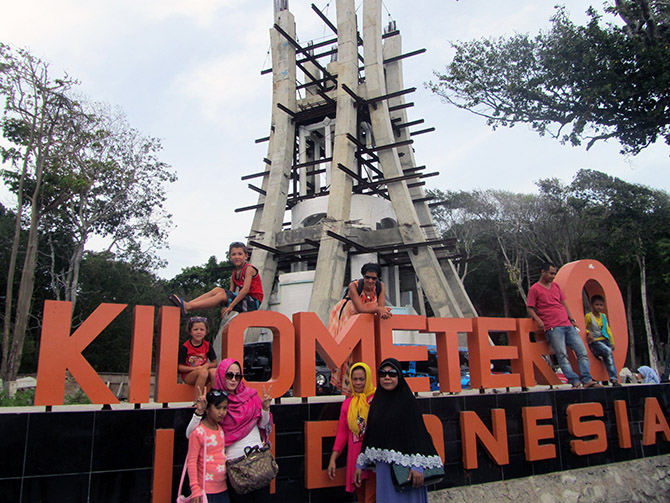 Kilometro 0 en Gapang, Pulau Weh, Sumatra, Indonesia - Viajes Ikertanoa