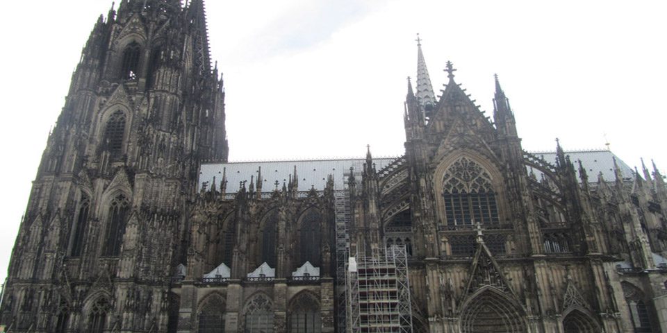 La Catredral de Colonia en Alemania, Patrimonio de la Humanidad por la Unesco.