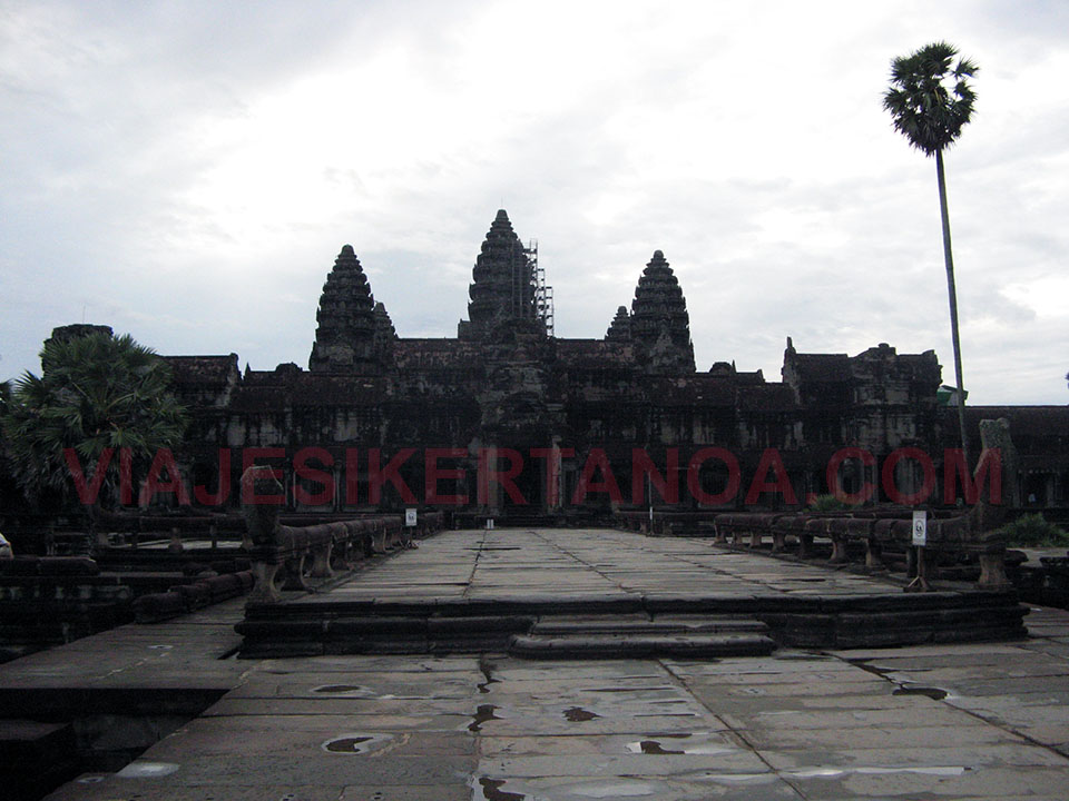 El Angkor Wat en Siem Reap en Camboya.