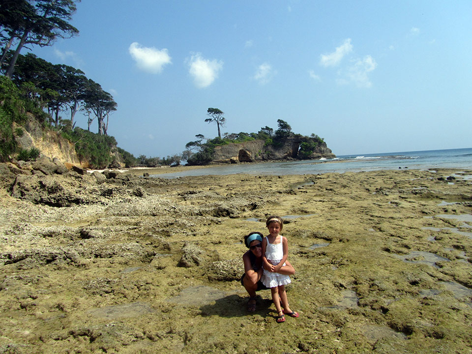 Cala en la playa número 2 en la isla de Neil en las Islas Andamán, India.