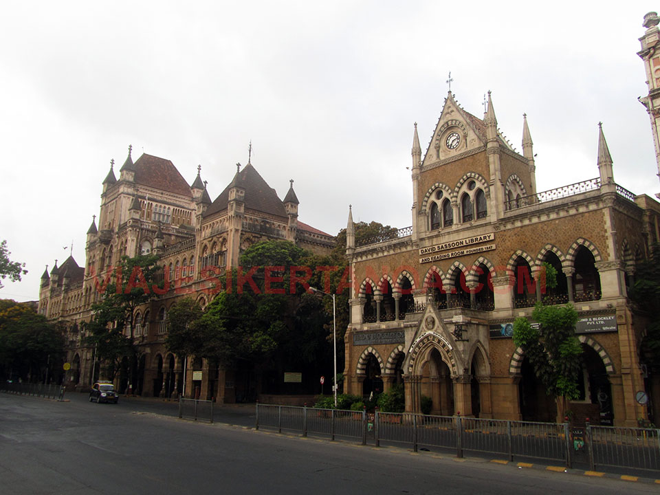La biblioteca municipal de Bombay, India.