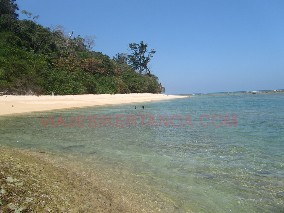 Playa nº5 en la isla de Neil en las Islas Andamán, India