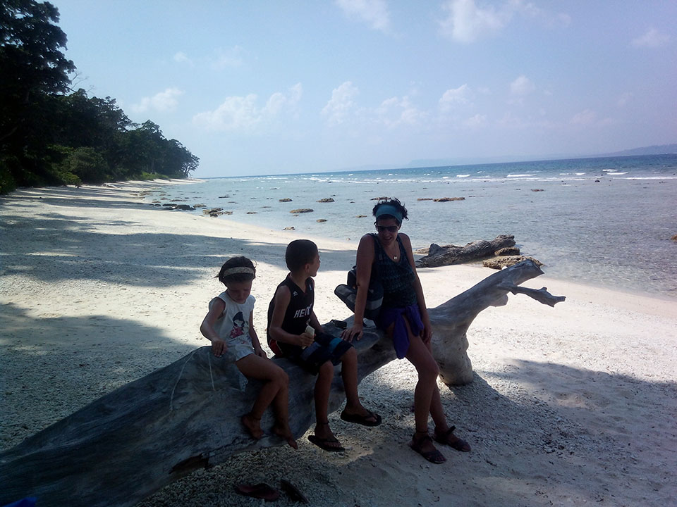 Playa número 1 en la isla de Neil en las Islas Andamán, India.