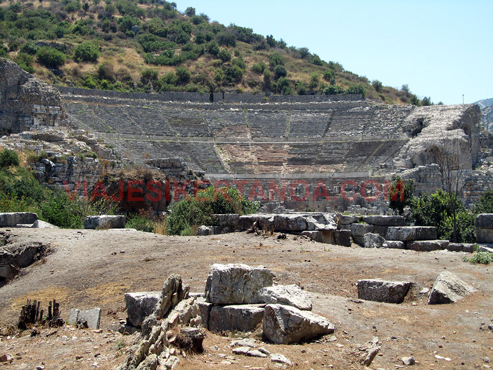 La antigua ciudad de Éfeso en Turquía