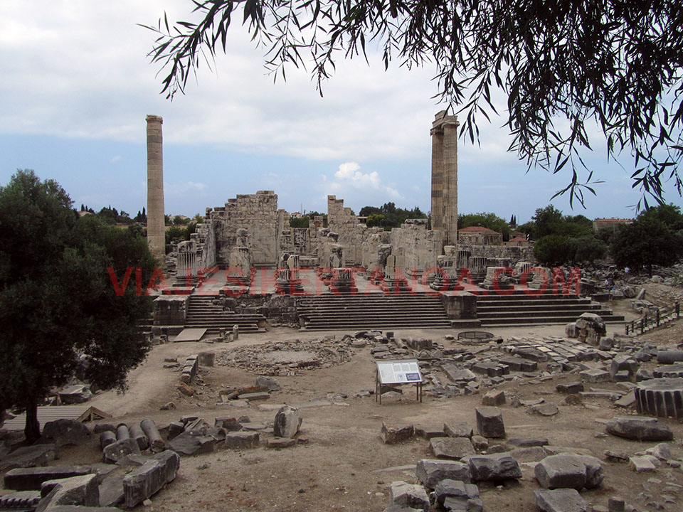 Las ruinas de Didima en Turquía.