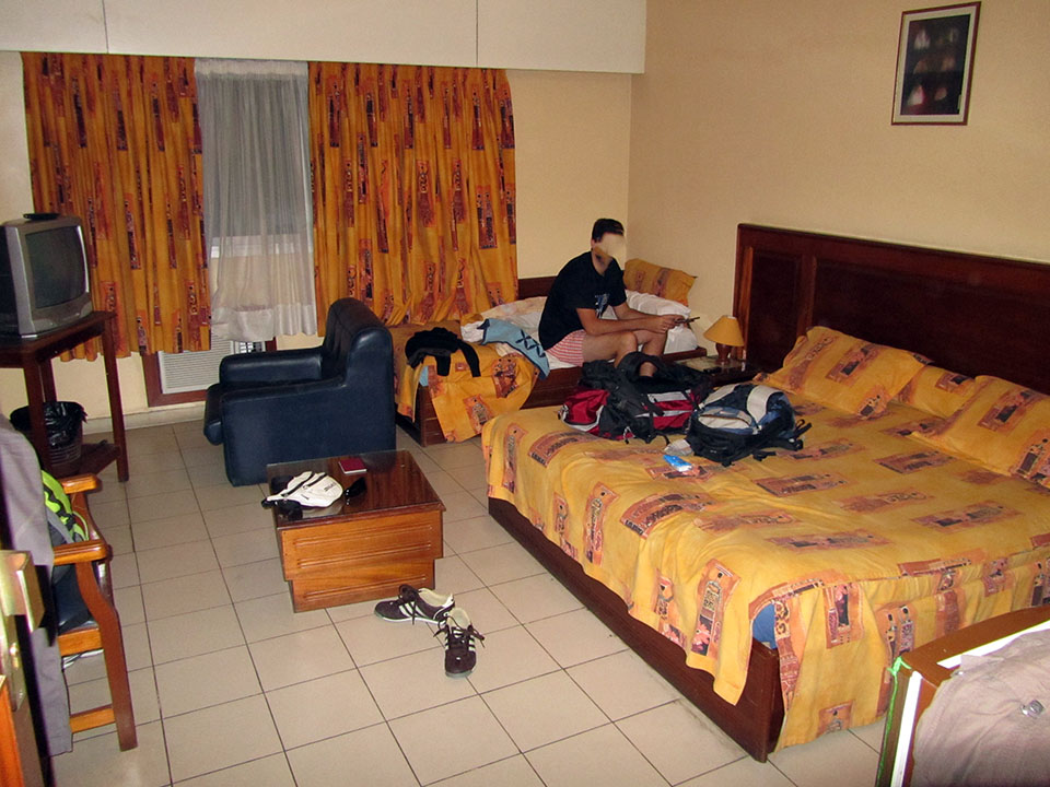 Hotel al baraka en Dakar, Senegal.