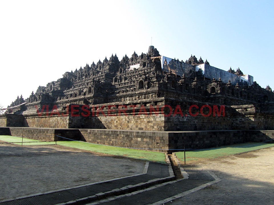 Templo de Borobudur en Java, Indonesia