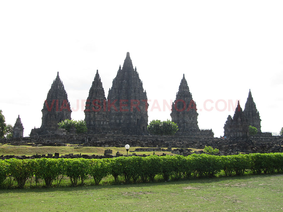 Templos de Prambanan en Java, Indonesia