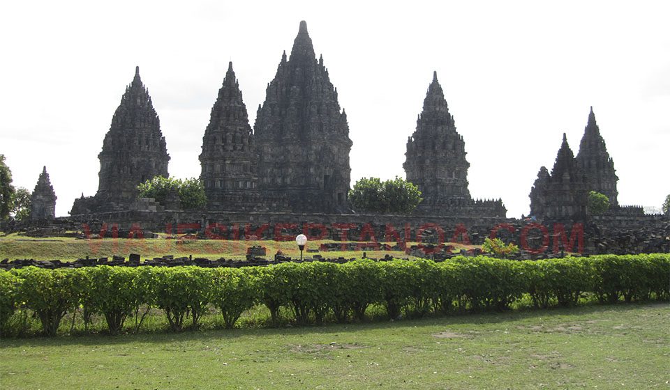Templos de Prambanan en Yogyakarta, Indonesia