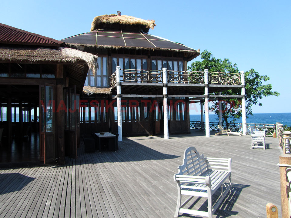 Hotel Nirvana en las islas Karimunjawa, Indonesia