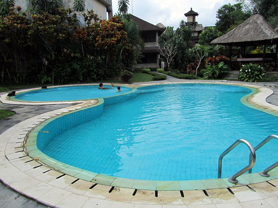 Piscina del hotel en Ubud, Bali