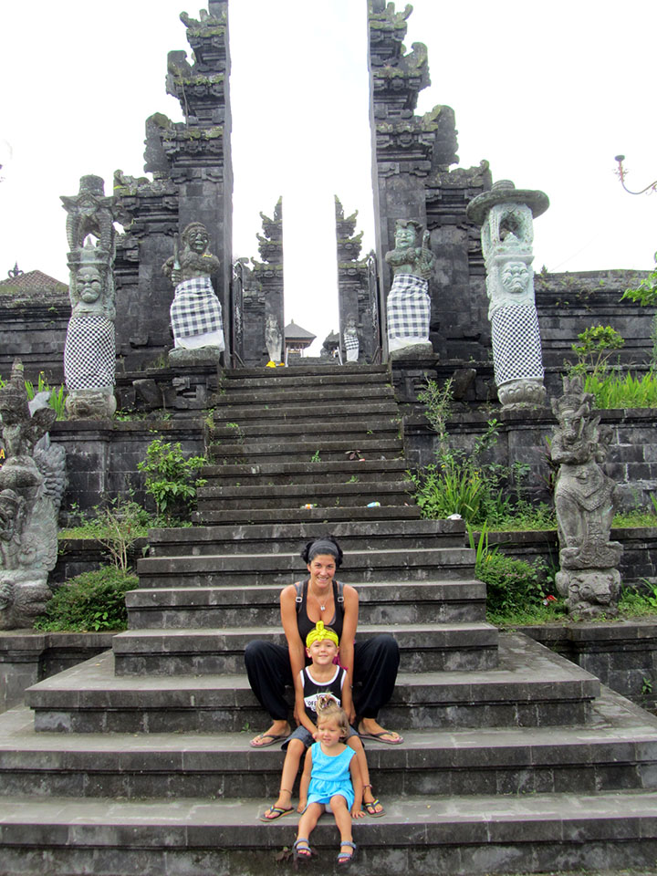 Pura Besakih en Bali, Indonesia