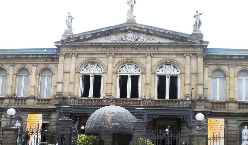 Teatro Nacional de San José en Costa Rica